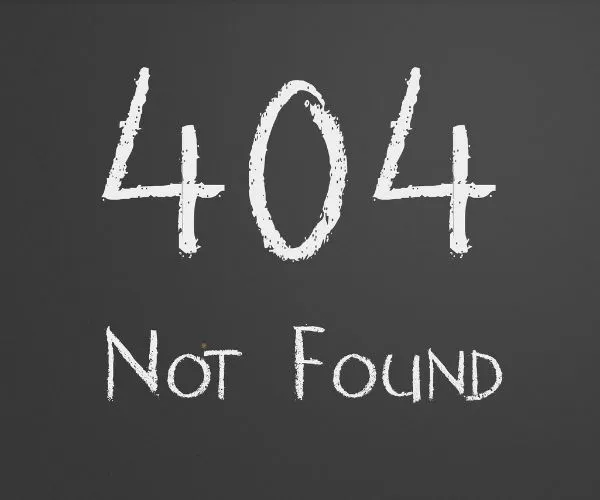 404 Page Not Found