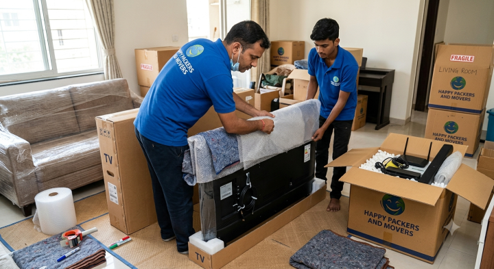 How to Safely Pack and Transport Your Smart TV & Electronics